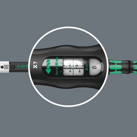Click-Torque X 7 Drehmomentschlüssel für Einsteckwerkzeuge