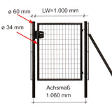 OKTAVIA door - galvanized