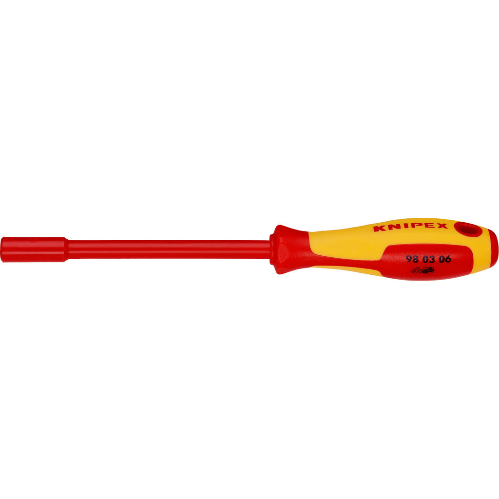 Chiave a bussola Knipex con impugnatura a cacciavite