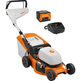 Stihl cordless lawn mower RMA 248 / with AK 20 battery and charger