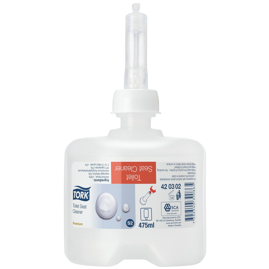 Toilet seat cleaner