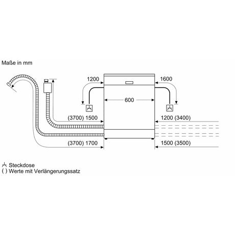 Lavastoviglie completamente integrata S155EB804E