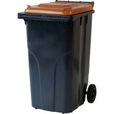 Waste and recyclables collection container / 2-wheel container (F)