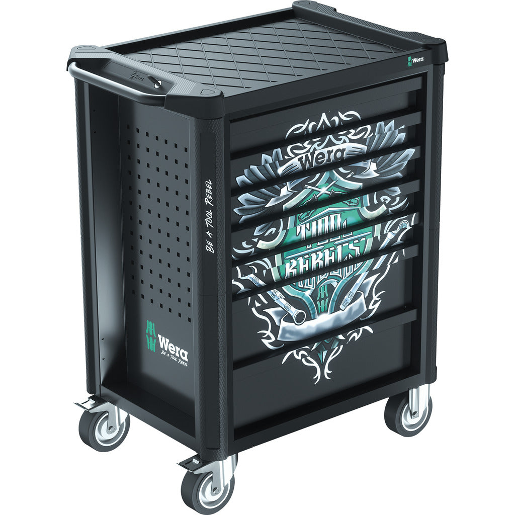 Carrello da officina 1 9700 Tool Rebel / 7 cassetti / 78 pezzi