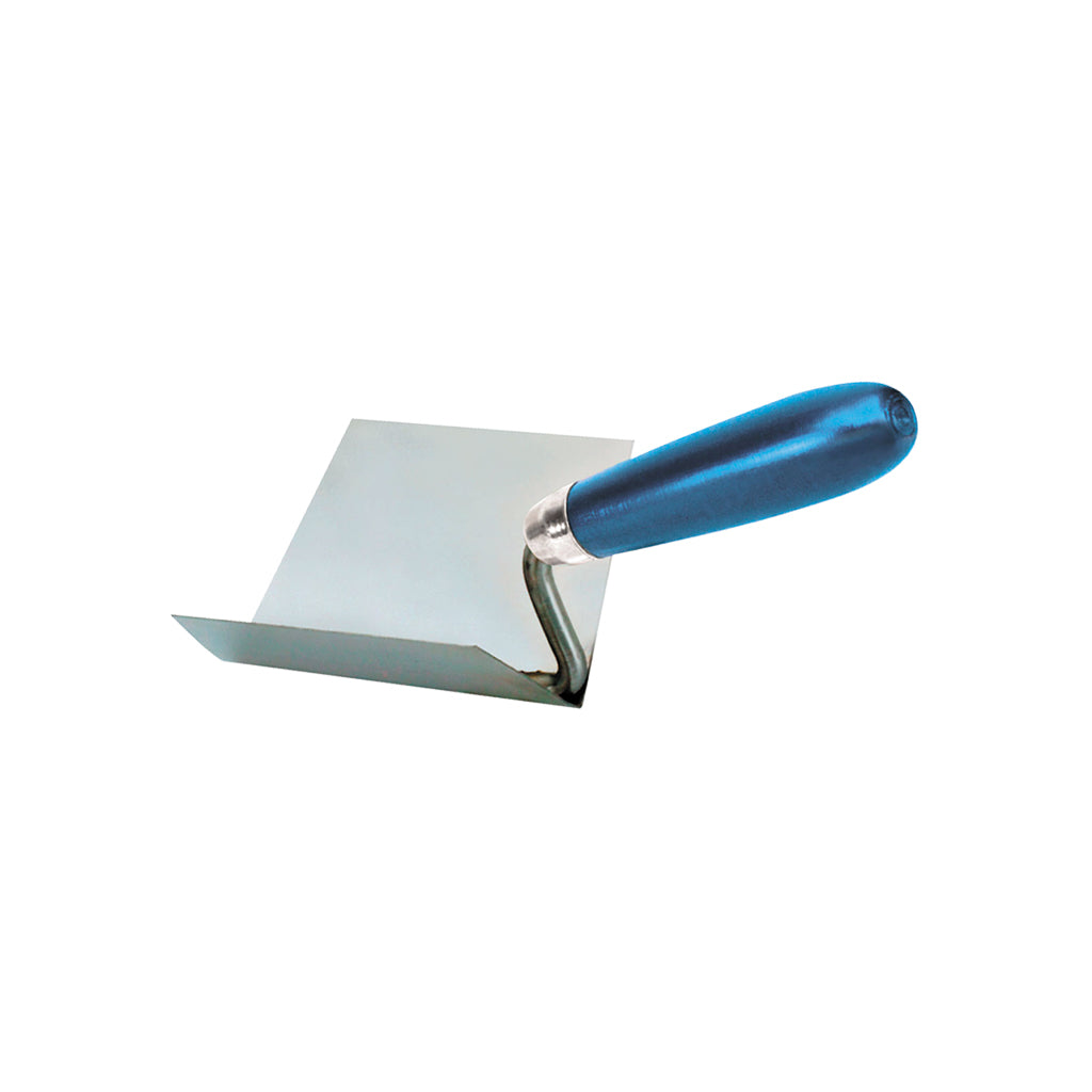 Stainless steel inside corner trowel
