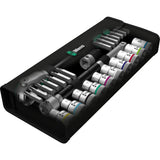 Set di cricchetti Zyklop Speed 8100 SC 6 / 28 pezzi / 1/2", metrico