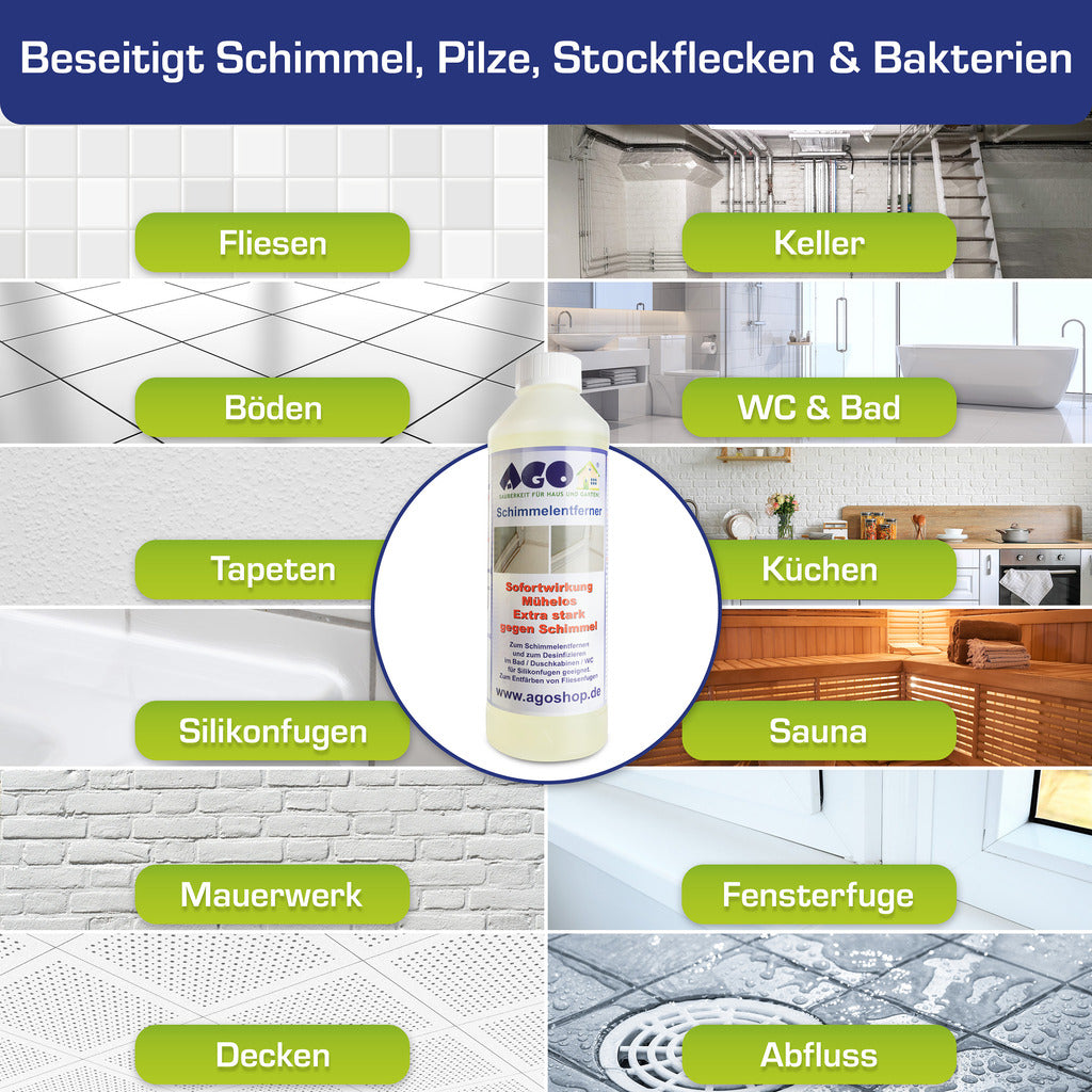 AGO Schimmelentferner mit Pinsel