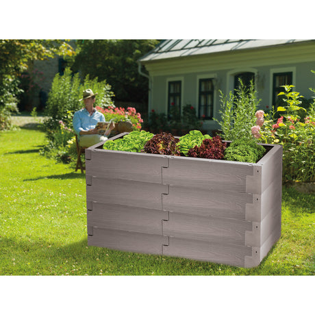 Letto rialzato Juwel "Timber" set di 4 Nordic Wood