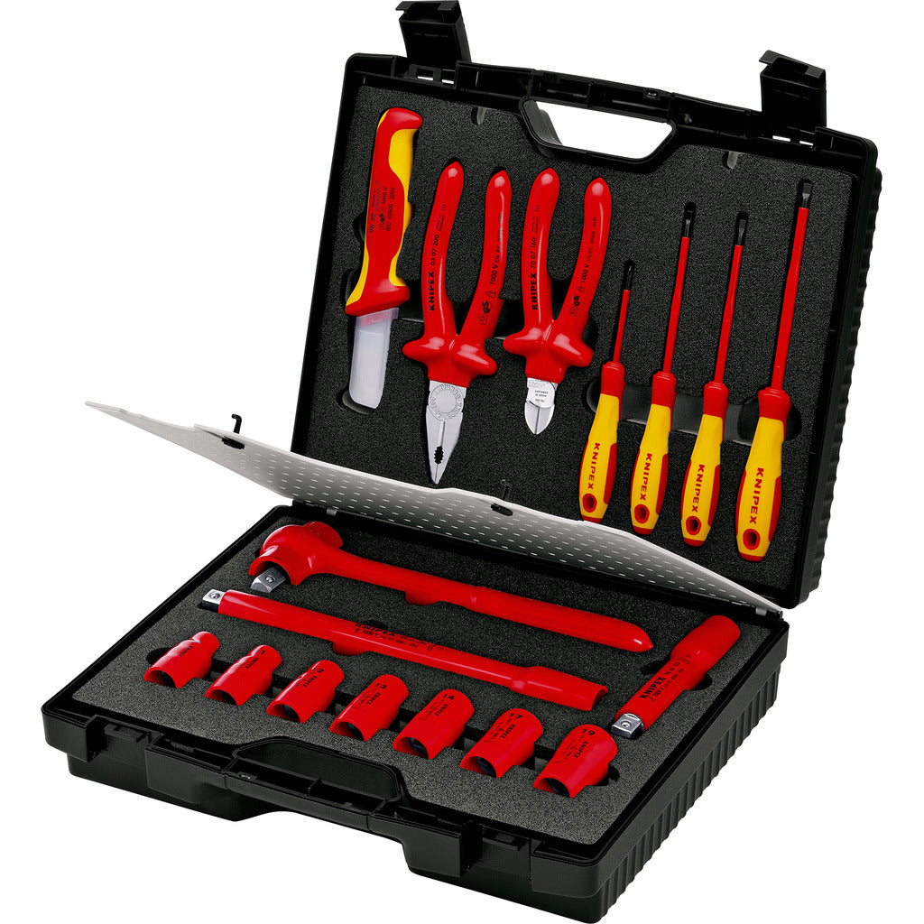 Knipex Kompaktkoffer / 17-teilig