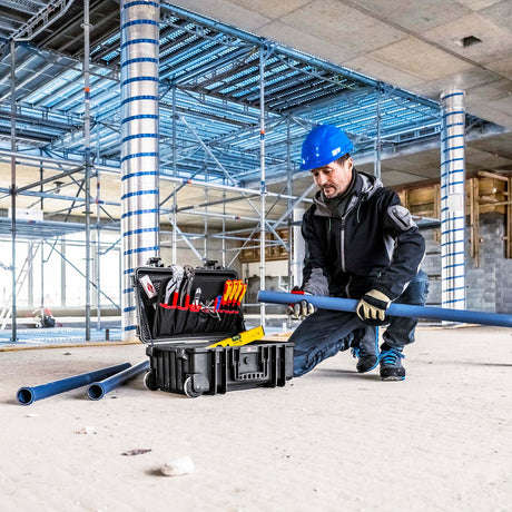 Valigetta portautensili Knipex "Robust26 Move" per idraulica / 17 pezzi