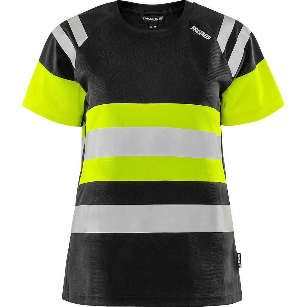 T-shirt donna alta visibilità verde classe 1 7880 GPST