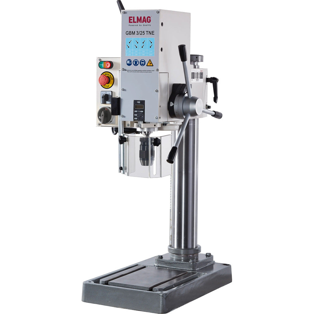 Geared table and column drilling machine series GBM 3 / 25