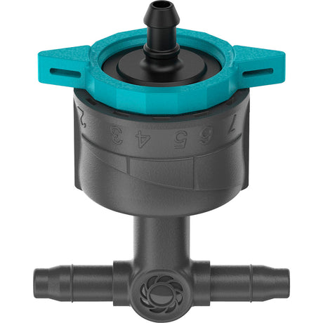 Regulierbarer Reihentropfer 0 - 15 l/h / druckregulierend