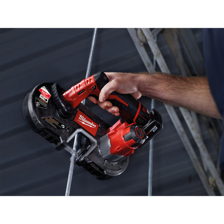 Sega a nastro a batteria Milwaukee M12 BS-0