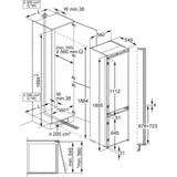 Einbau-Kühl-Gefrierkombination 7000 EK7D19S1