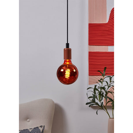 Lampadina a filamento LED Eglo - Globo G125 RAME / E27