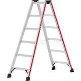 Stufenstehleiter, beidseitig begehbar 4024