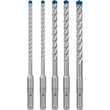 SDS-plus 7X hammer drill set 5-piece