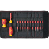 Schraubendreher und Bit-Set slimVario 19-tlg. inkl. Falttasche