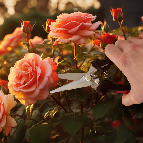 Siwitec garden shears with straight blade SG-12