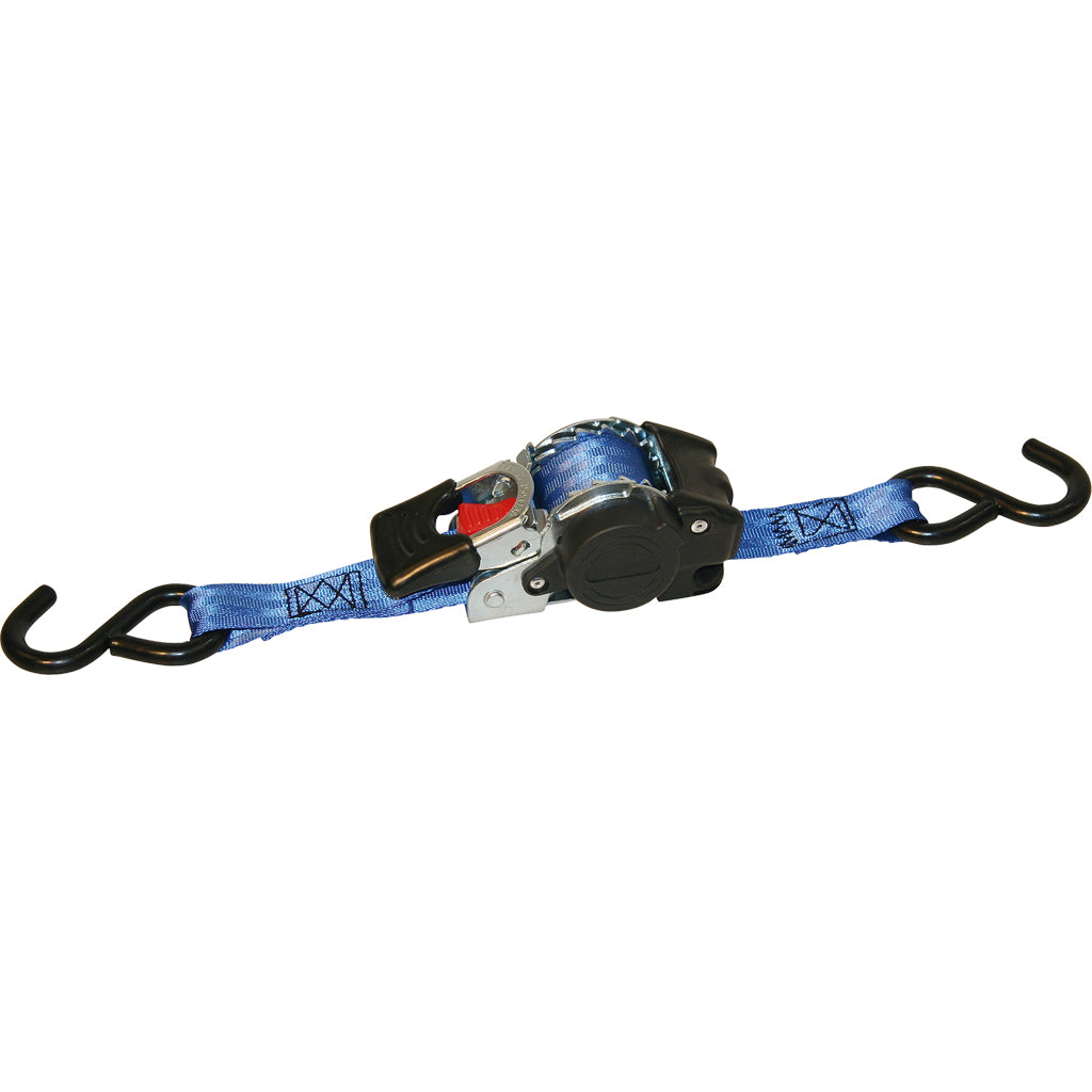 Automatik-Zurrgurt mit Aufrollfunktion / S-Haken