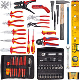 Knipex tool case "Robust45 Move" electric / 63 pieces
