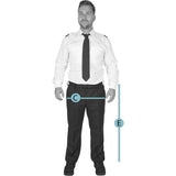 Pantaloni da servizio "Uomo" neri / secondo le normative ÖBFV