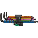 Set di chiavi a brugola 950/9 Hex-Plus Multicolore 1 SB, 9 pezzi