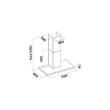 Wandhaube LUMEN 90