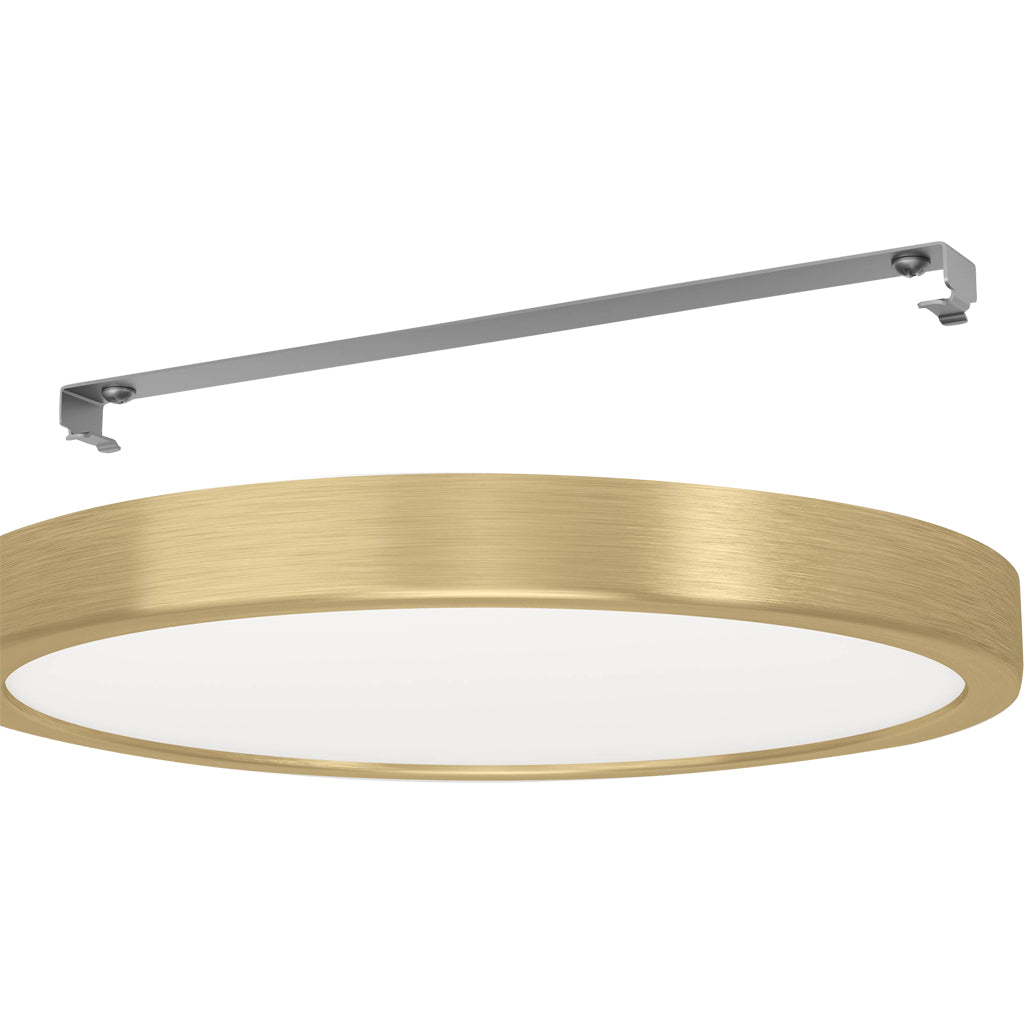 Lampada da superficie Eglo FUEVA 5 / ottone spazzolato, rotonda