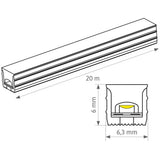 Anschlusskabel und Endkappe für FLEXLINE 66