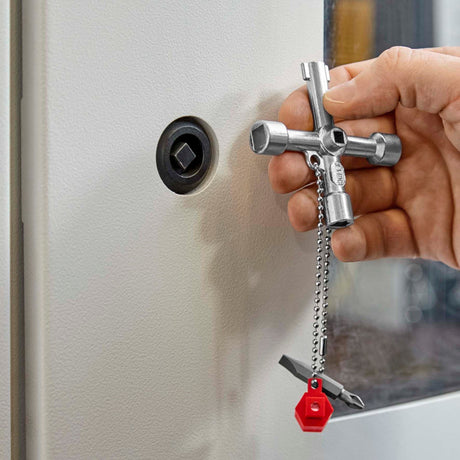 Knipex switch cabinet wrench / long design