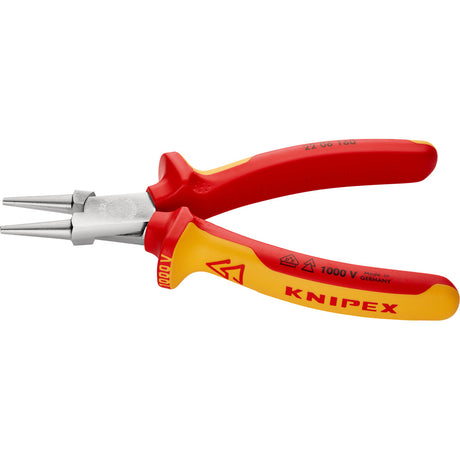 Pinza a becchi tondi Knipex VDE