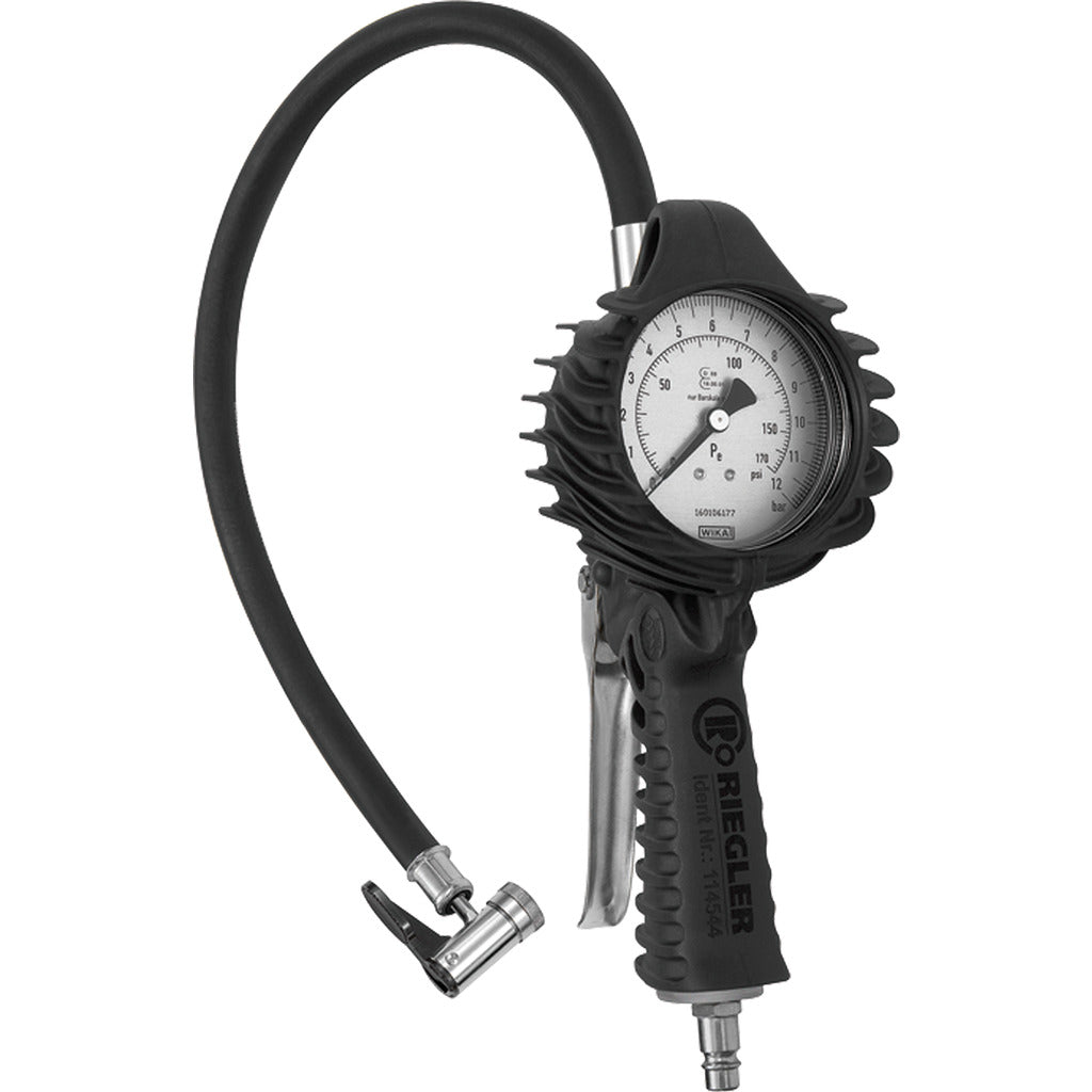 Gonfiatore manuale standard per pneumatici con spina a leva