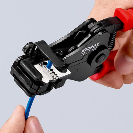Pinza spelafili Knipex con lame sagomate