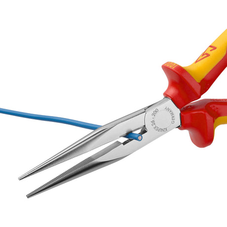 Pinza a becchi piatti Knipex VDE con tagliente