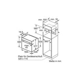 Forno a vapore da incasso iQ700 HS736G1B1