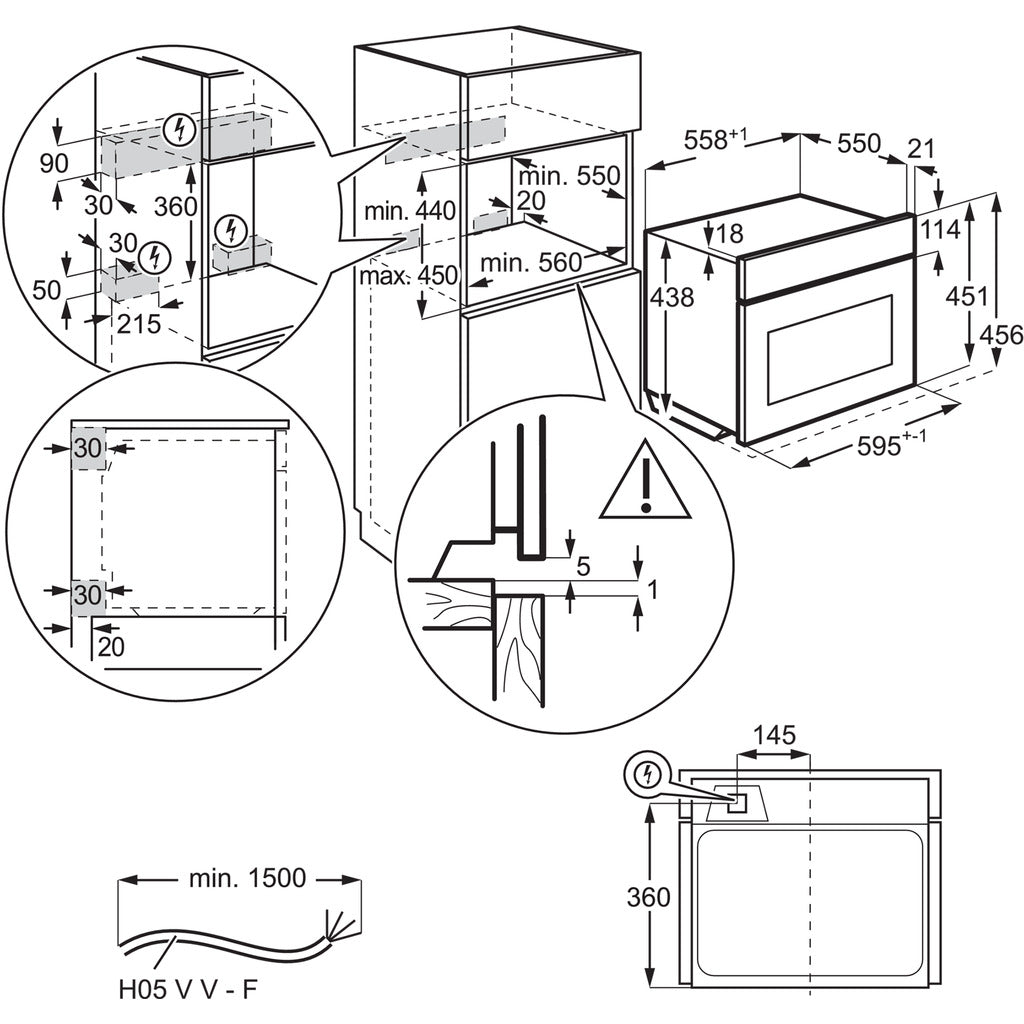 Einbau-Kompakt-Backofen 8000 MealAssist CM7600B
