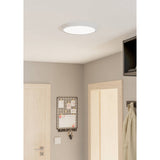 Eglo surface-mounted light FUEVA 5 / white, round