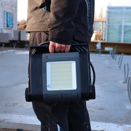 High-performance construction site spotlight SITE LIGHT 40