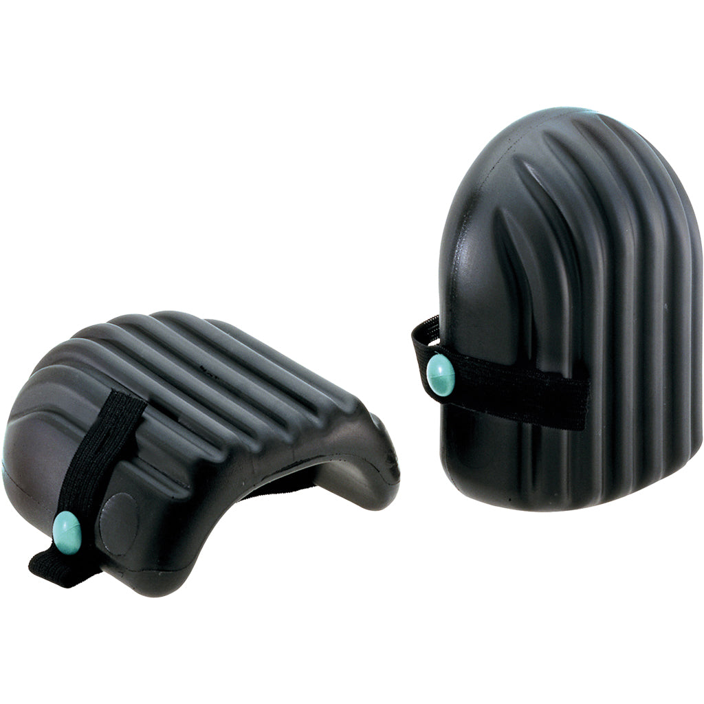 Shell-shaped knee pads