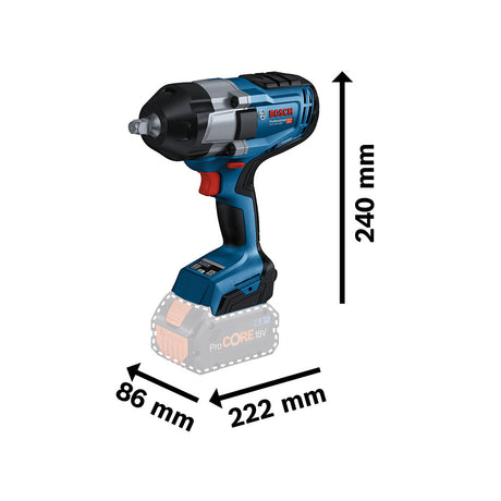 Avvitatore a impulsi a batteria BiTurbo GDS 18V-1000