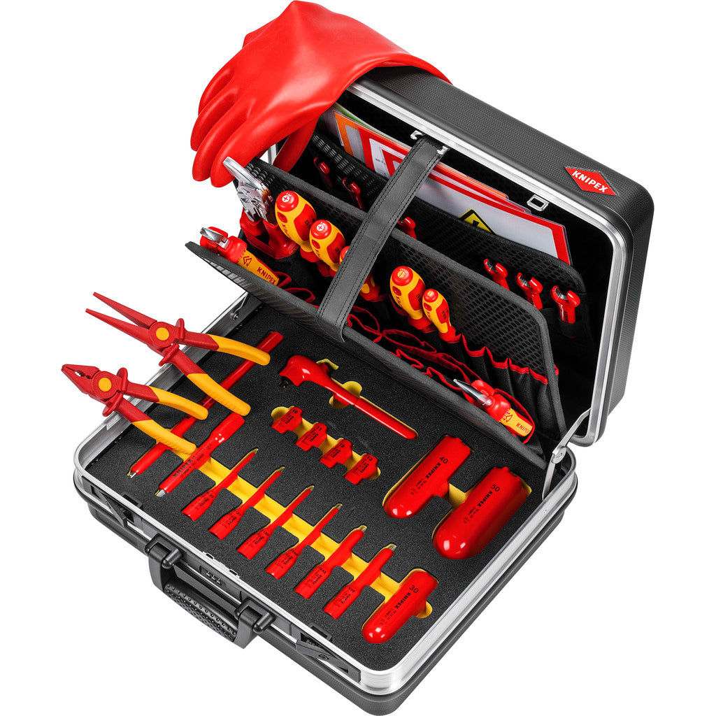 Knipex tool case “Basic” E-Mobility / 34 pieces