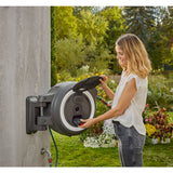 Gardena battery-powered wall hose box PowerRoll XXL / solo