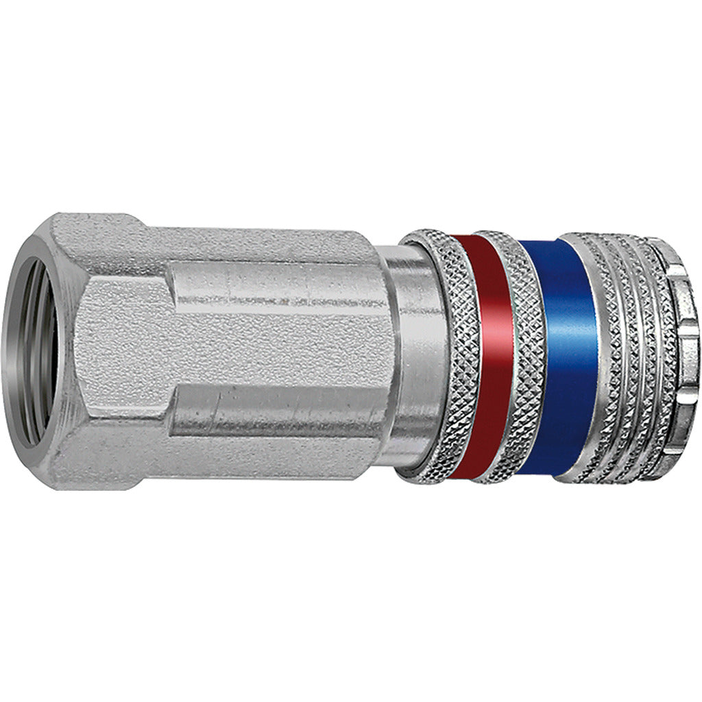 Safety coupling NW 7.6, internal thread