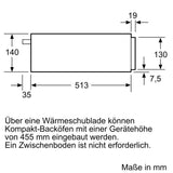 Wärmeschublade iQ700 BI630CNS1 / Ausstellungsgerät
