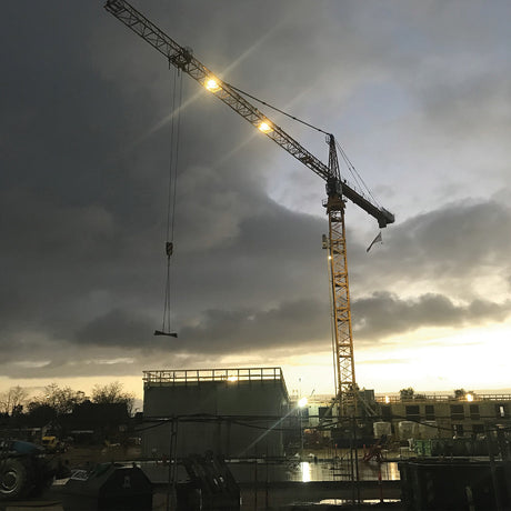 High-performance construction site spotlight SITE LIGHT 40
