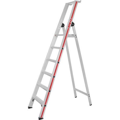 Scala a pioli con piattaforma 8026