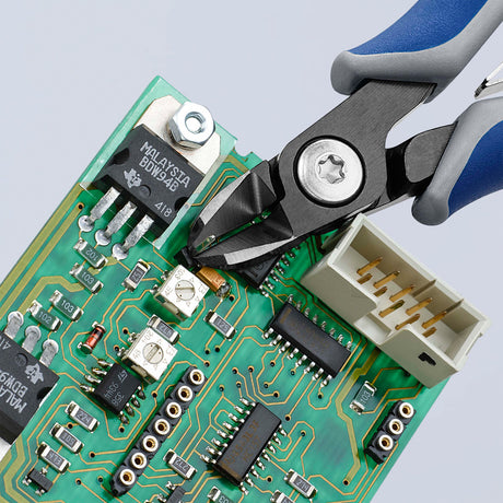 Tronchesi diagonali di precisione per elettronica Knipex