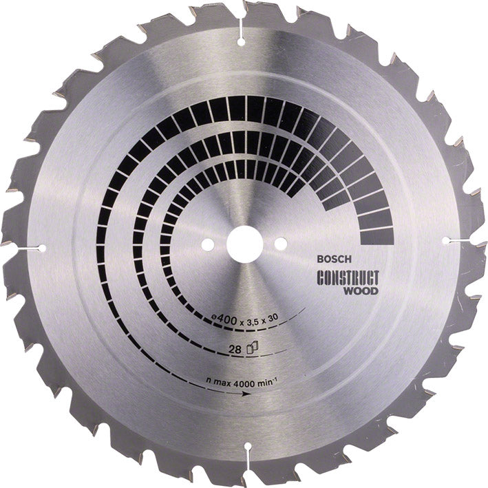 Construction circular saw blade Construct Wood